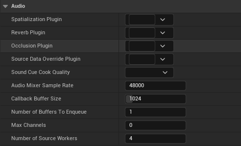 Endpoint Submix with Endpoint Settings