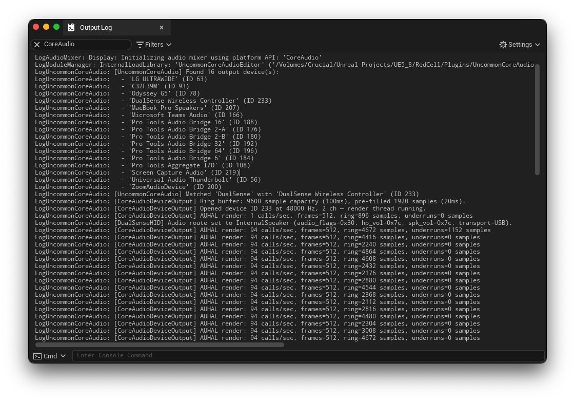 MacDeviceInfo device enumeration