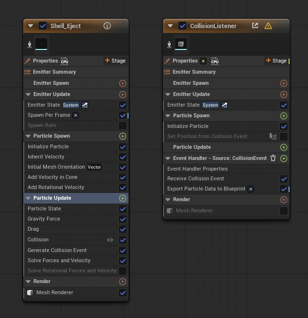 CollisionListener emitter