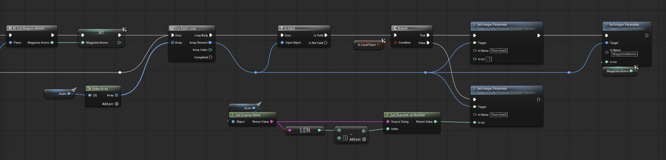 PawnSeed AudioComponent correction