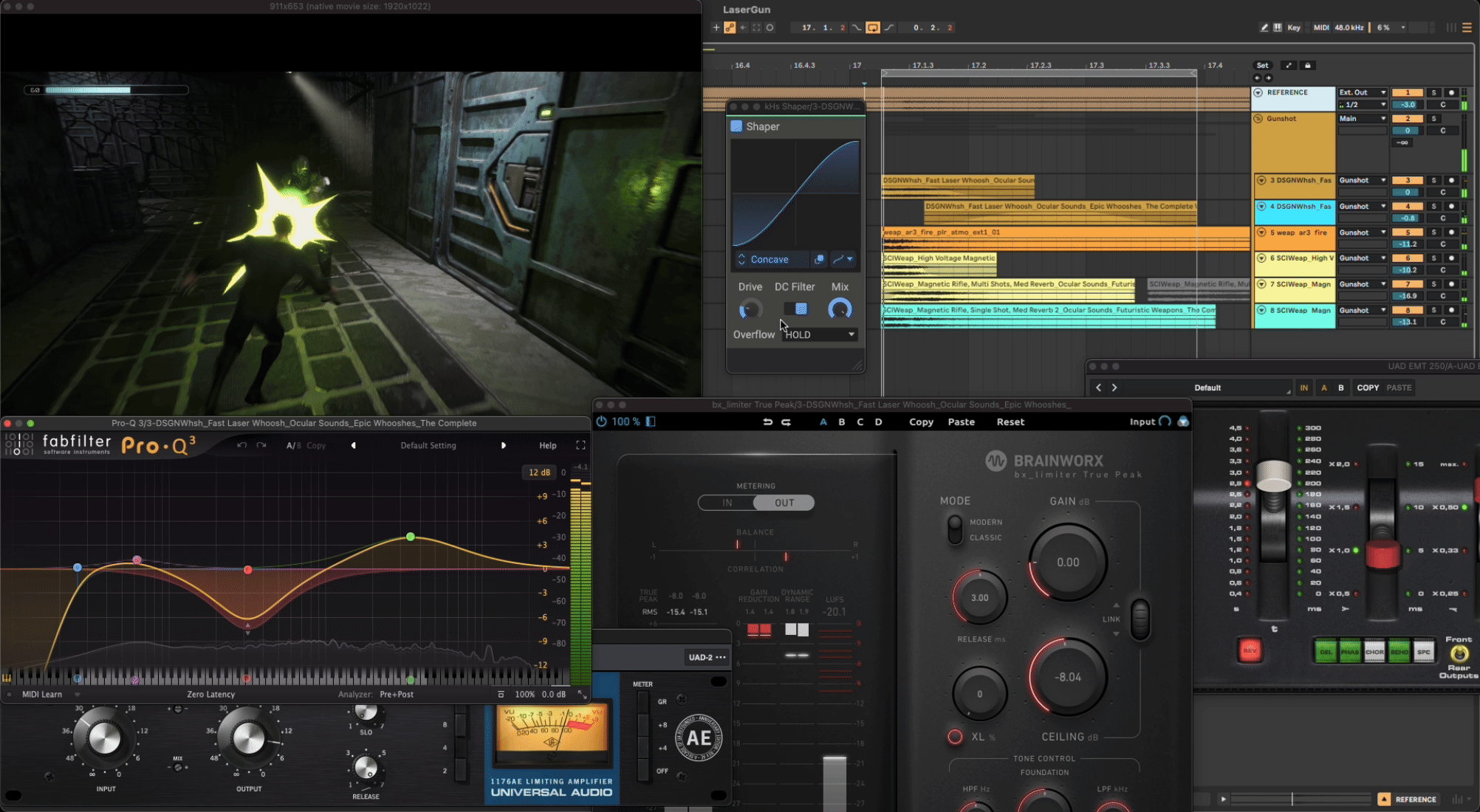 Ableton Live session for RedCell