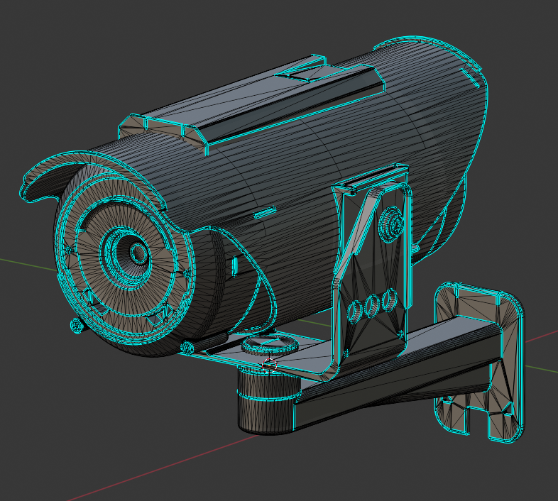 Security camera model